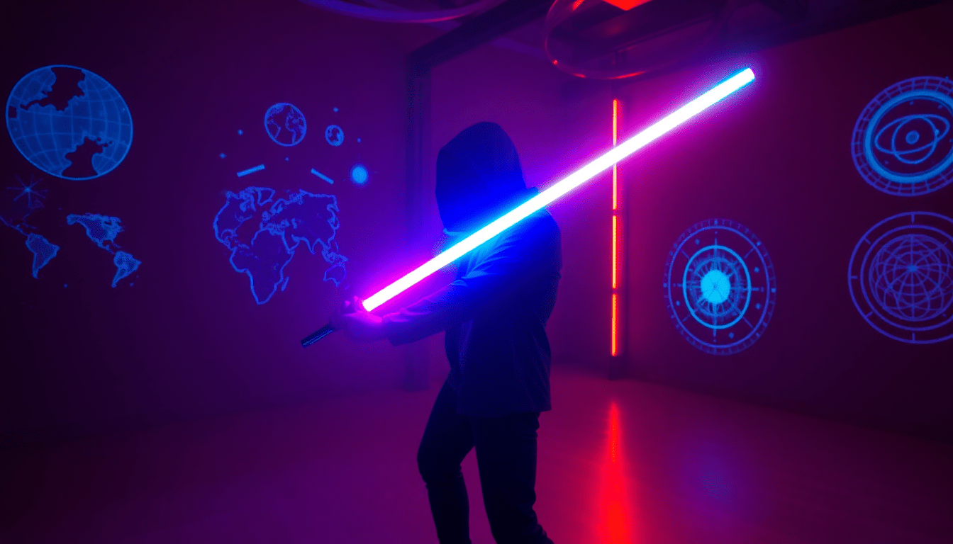 What is a Neopixel Lightsaber - NEXTLEVELUK
