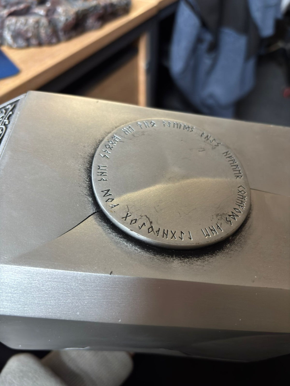 Thor Resin Hammer with Rock Base DAMAGED