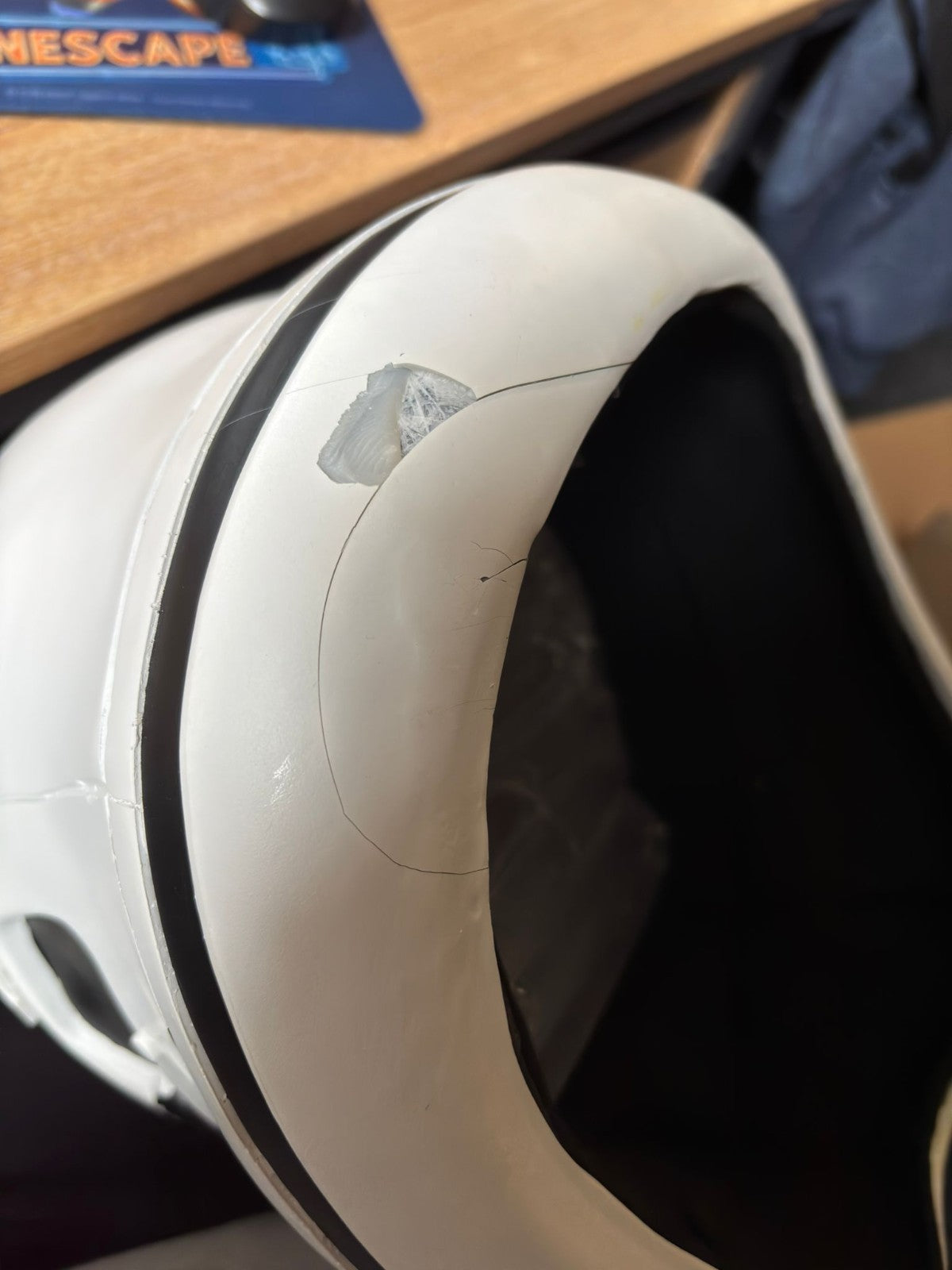 First Order Executioner Resin Helmet DAMAGED2