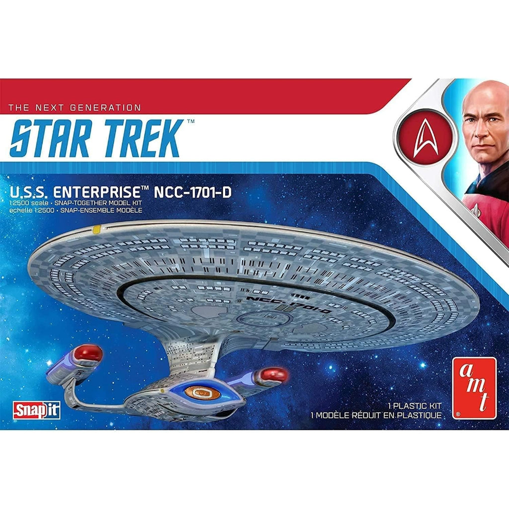 AMT1126M Star Trek U.S.S. Enterprise-D NCC-1701-D (Snap) Model Kit