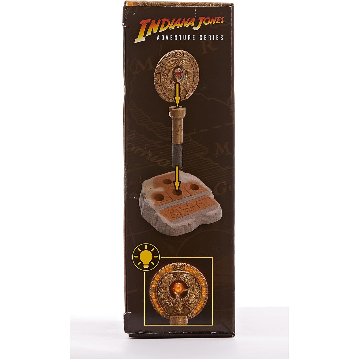 Hasbro Indiana Jones and the Raiders of Lost Ark Adventure Series Staff Ra Headpiece