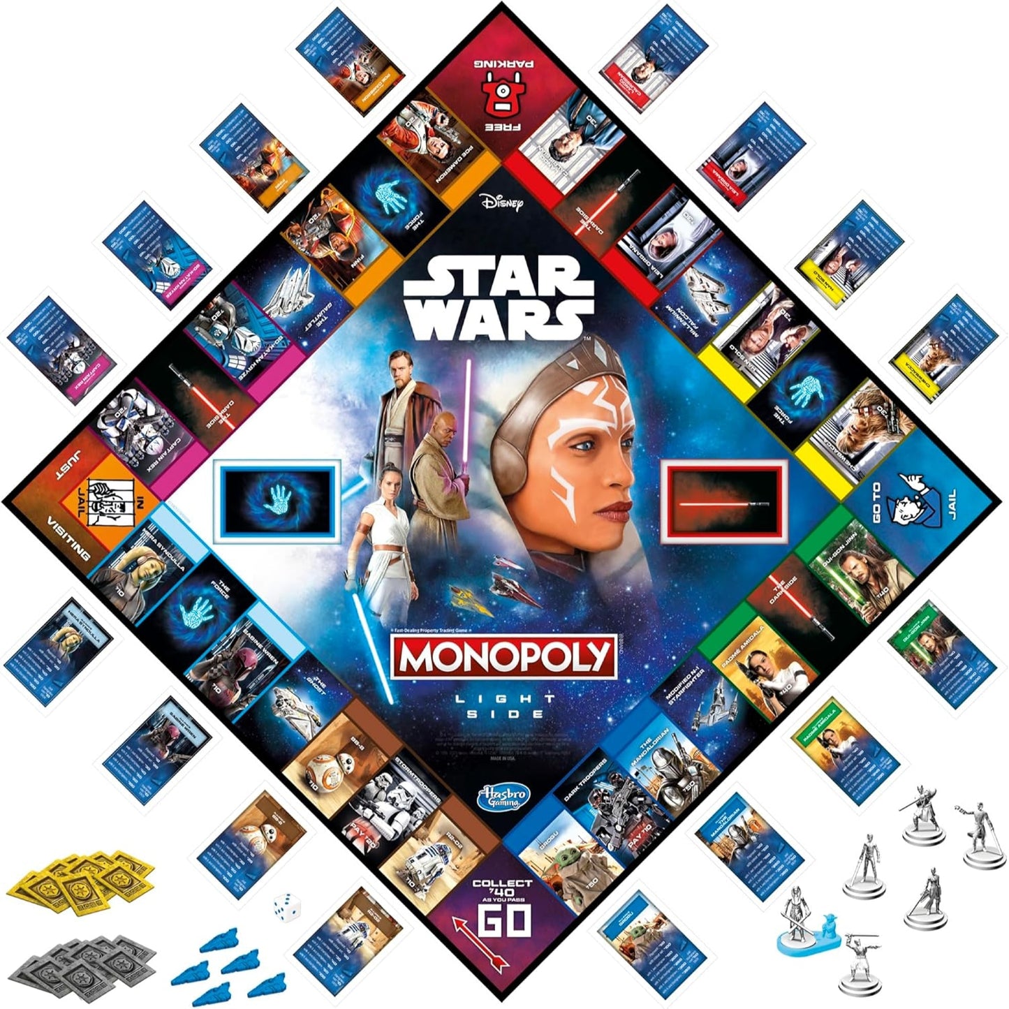 Monopoly Star Wars Light Side
