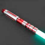 Star Wars No 104 Baselit Red Combat Lightsaber RGB Replica