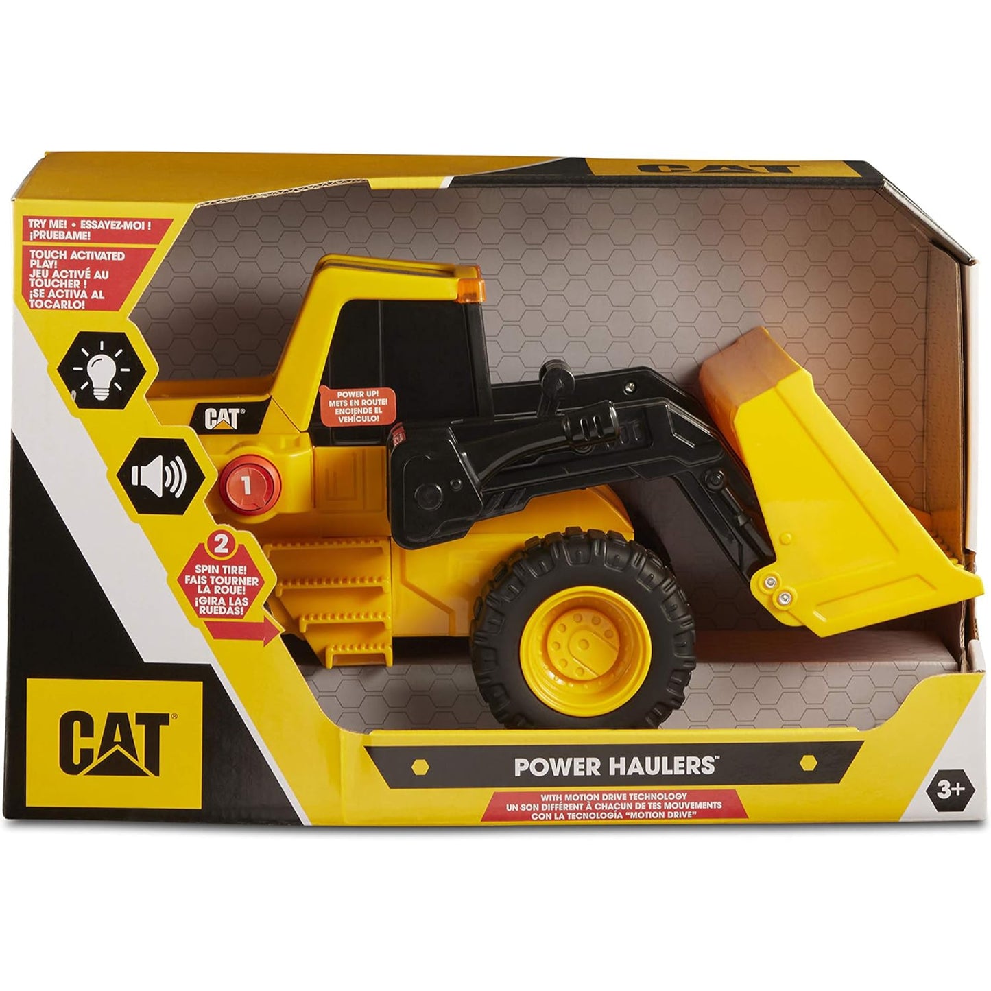 CAT® Construction Power Haulers Front Loader Loader Realistic Lights & Sounds EX DISPLAY