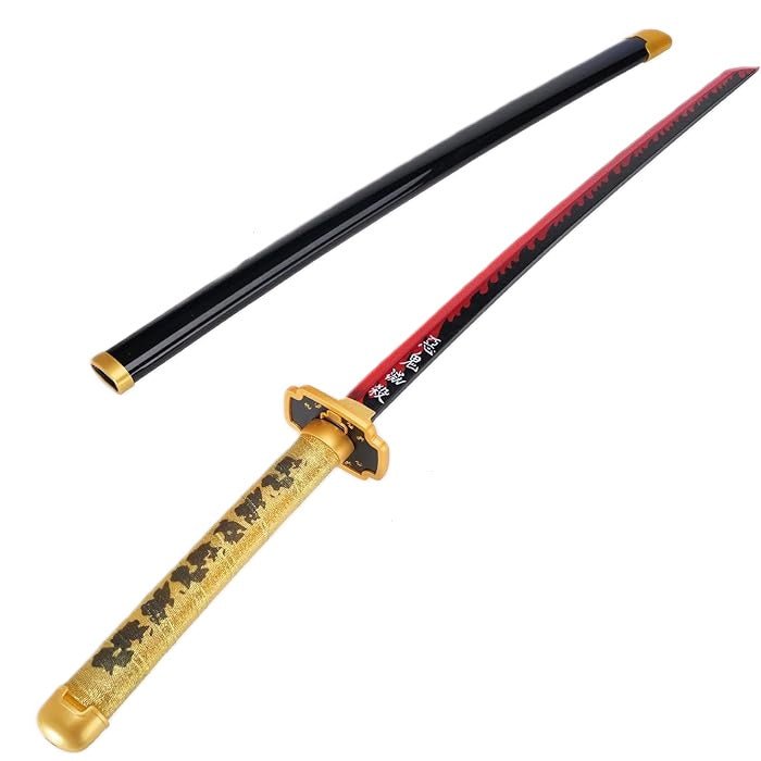 Demon Slayer Sword Tsugikuni Sword LED Light Up Sword Cosplay Prop Replica - NEXTLEVELUK