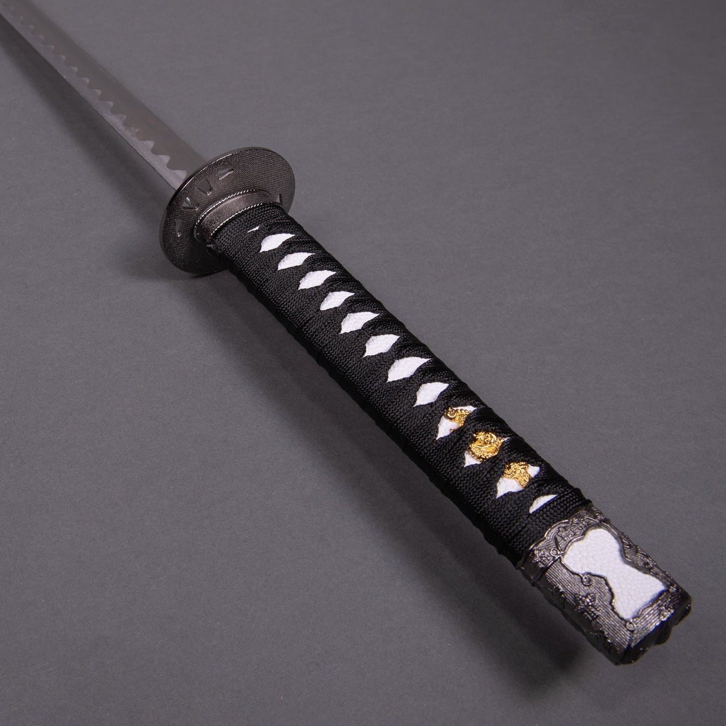 Kill Bill Bride Straight Metal Katana Sword With Stand - NEXTLEVELUK