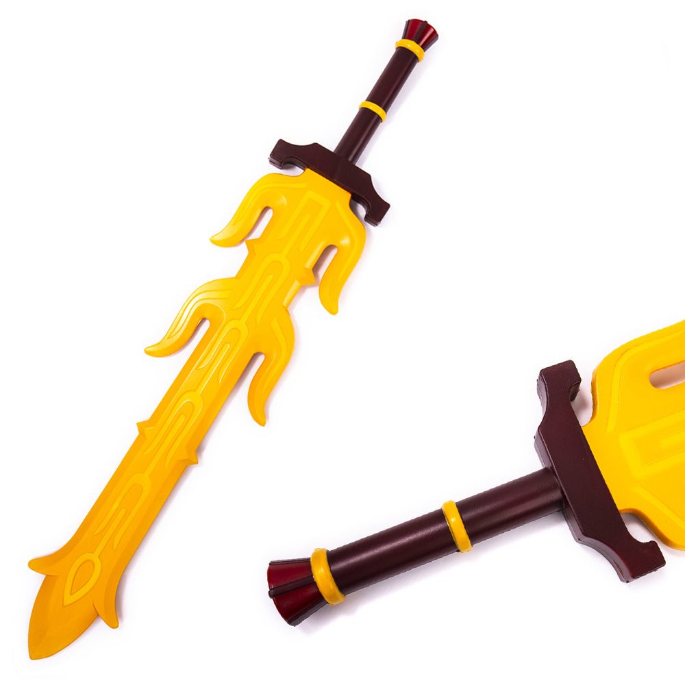 Legend of Zelda Sword Link's Great Flameblade Zelda Breath of the Wild Foam Sword - NEXTLEVELUK