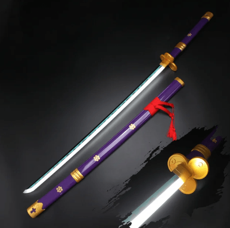 One Piece Purple Enma Sword LED Light Up Sword Cosplay Prop Replica - NEXTLEVELUK