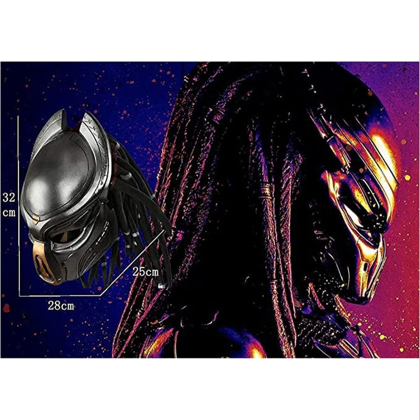 Predator Tribal Latex Mask - NEXTLEVELUK