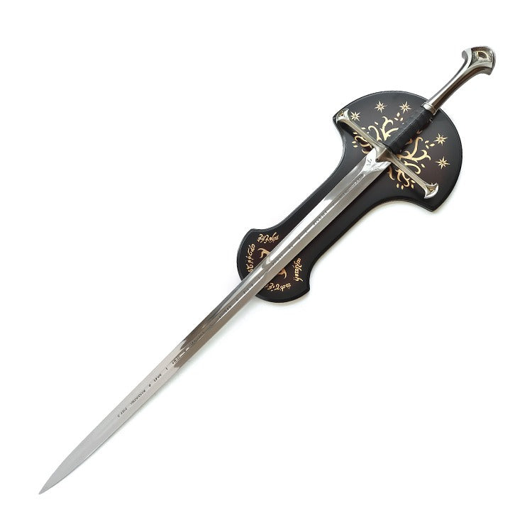 Lord of the Rings Sword Aragorn Anduril Sword with Sheath & Plaque