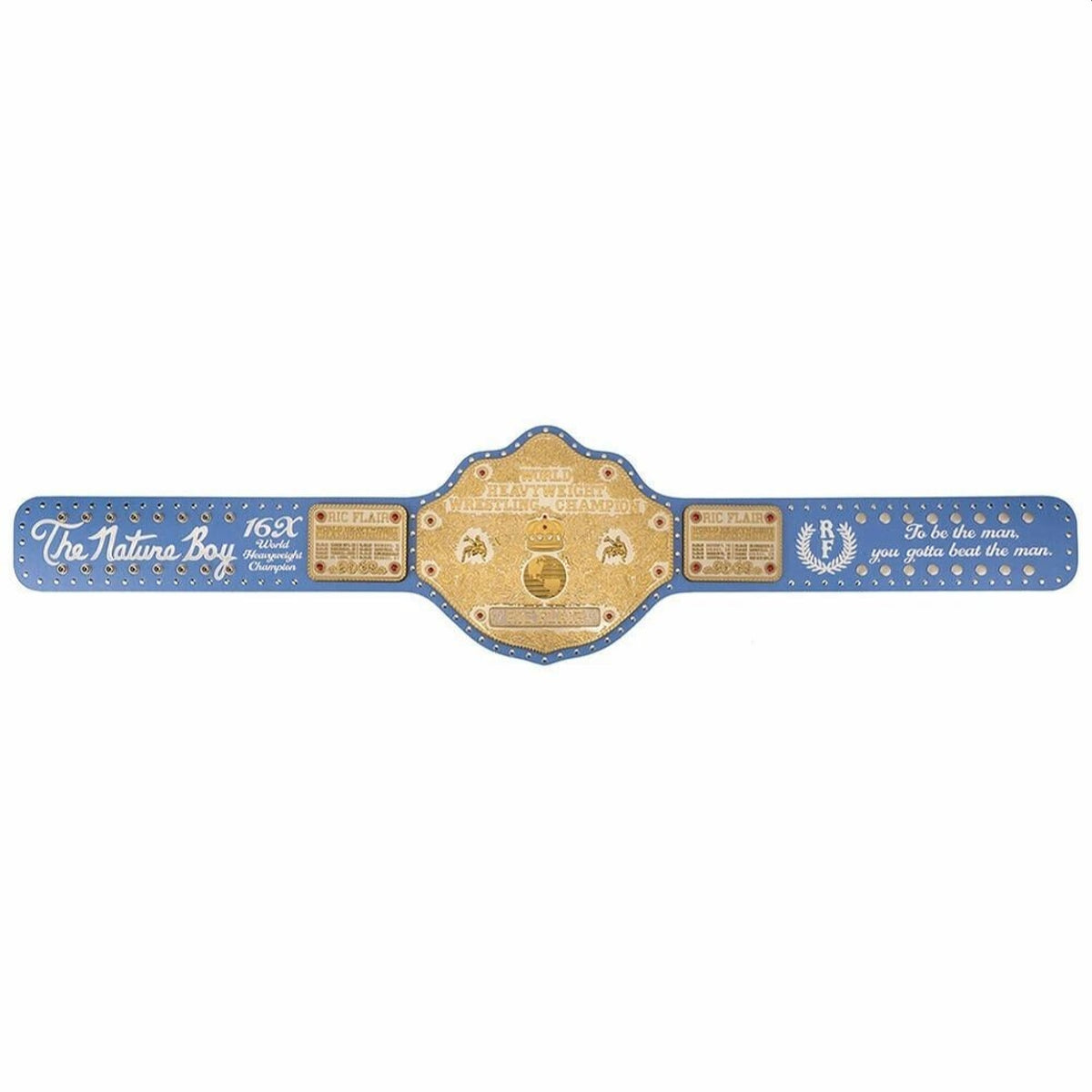 Ric Flair The Nature Boy Signature Series Replica Title Wrestling Belt 4MM Brass Plate