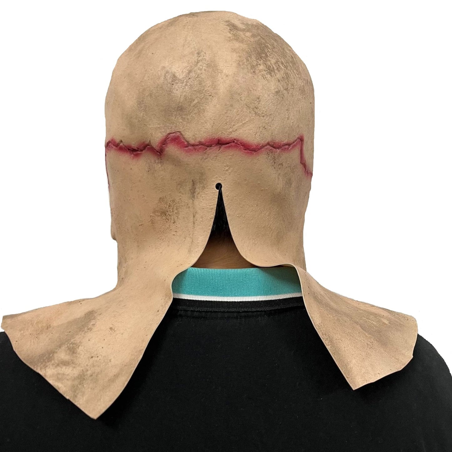 Skeleton Flesh Latex Mask Halloween Cosplay Fancy Dress Horror - NEXTLEVELUK