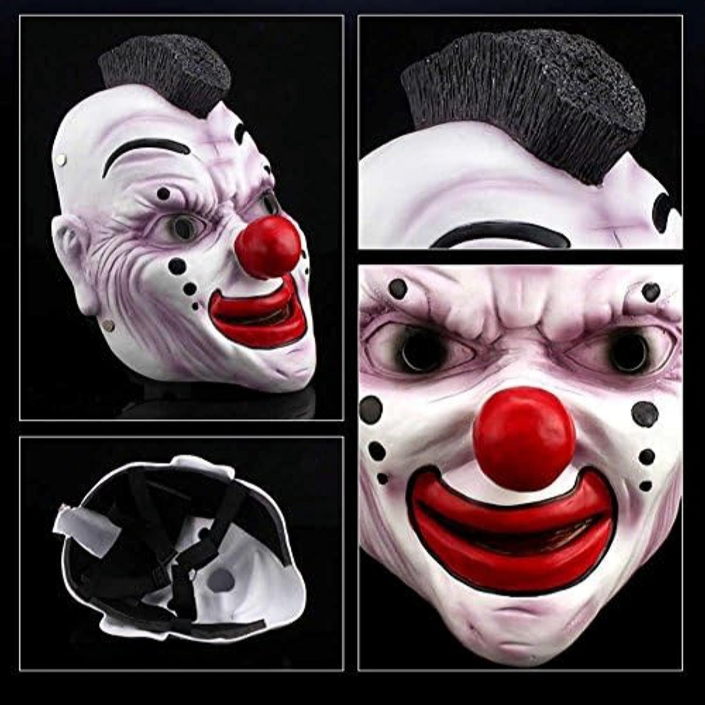 SlipKnot The Clown Resin Mask for Cosplay & Halloween - NEXTLEVELUK