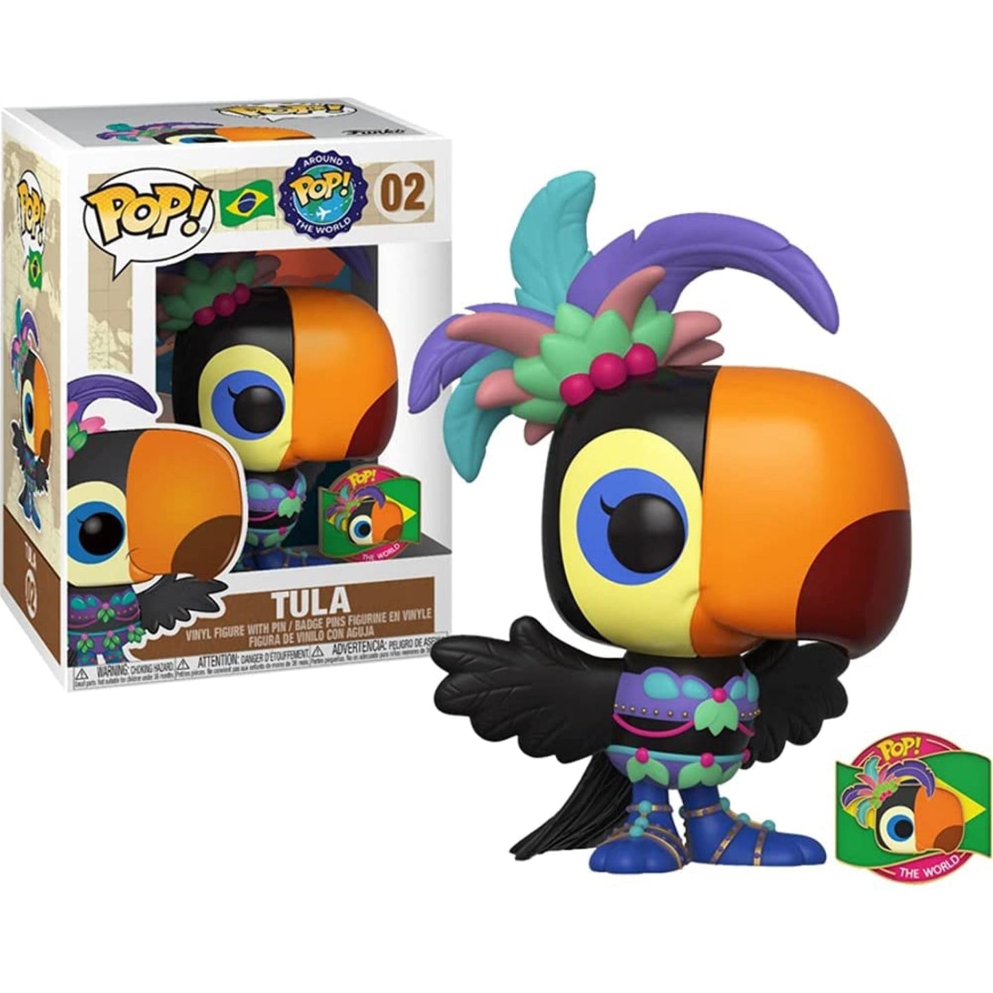 Around The World Tula Toucan Funko Pop! Vinyl Figure - NEXTLEVELUK