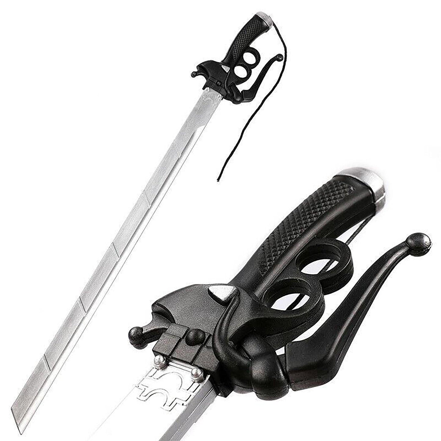 Attack on Titan Eren Yeager's Silver Foam Sword - NEXTLEVELUK