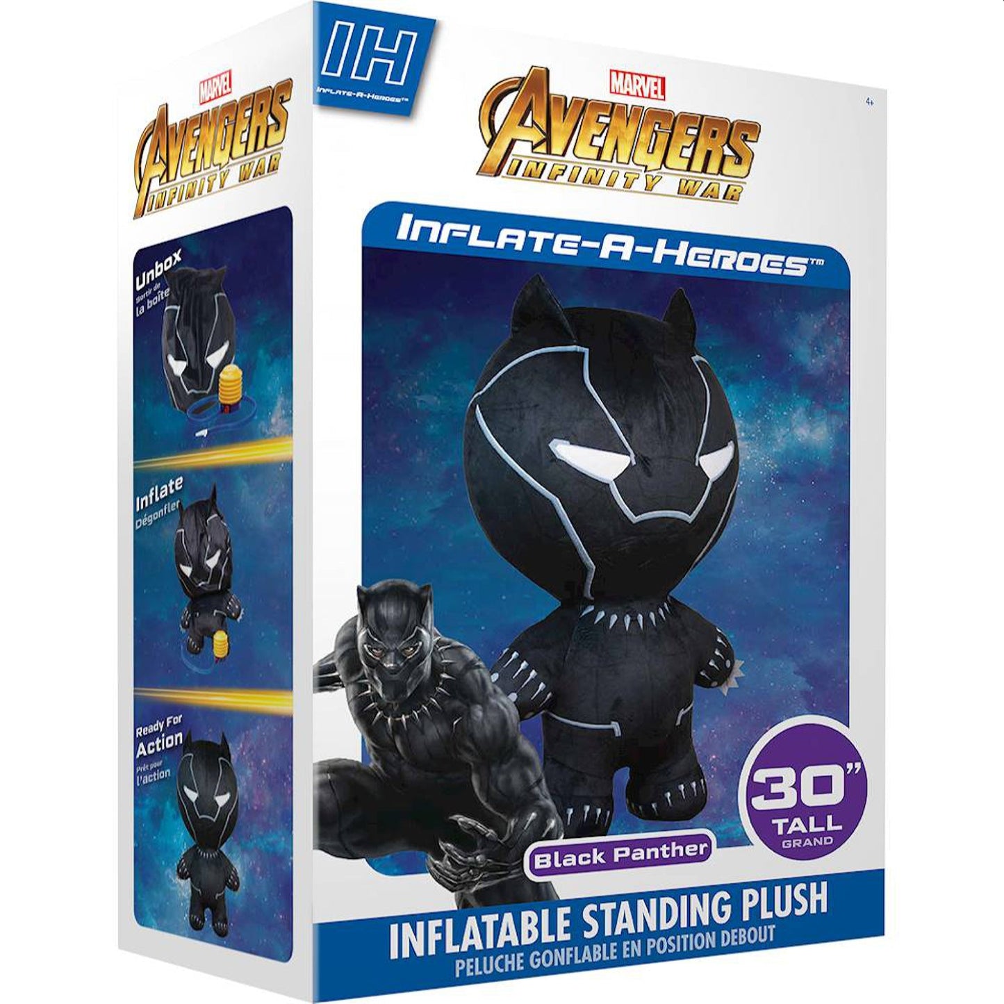 Marvel Infinity War Black Panther Series 1 Inflatable Standing Plush - NEXTLEVELUK