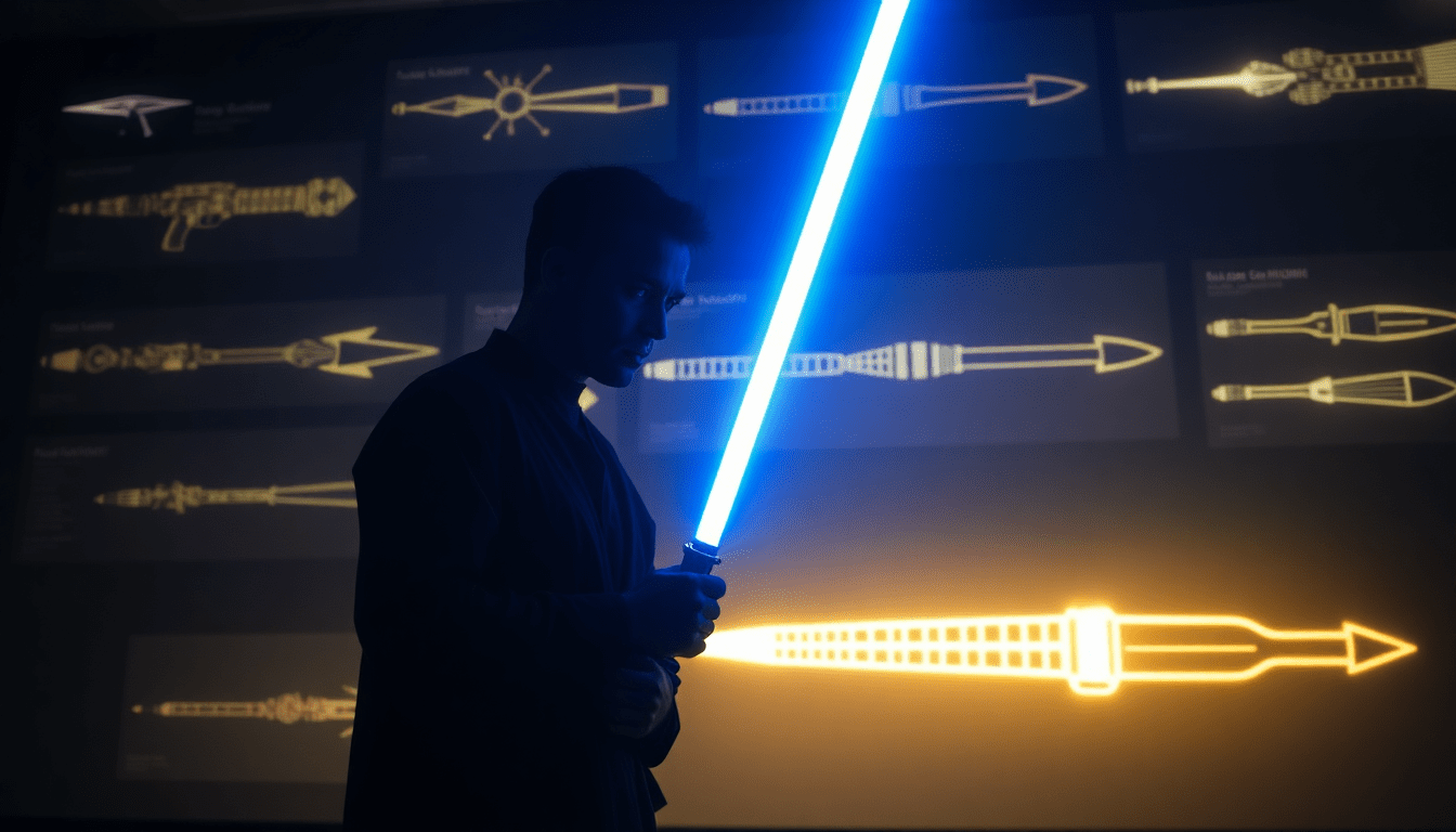 Why is it called a Lightsaber - NEXTLEVELUK