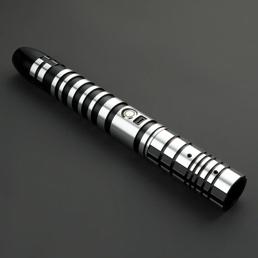 Star Wars No.112 Baselit Black Combat Lightsaber RGB Replica