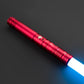 Star Wars No. 116 Baselit Red Combat Lightsaber RGB Replica (No 1 Base)