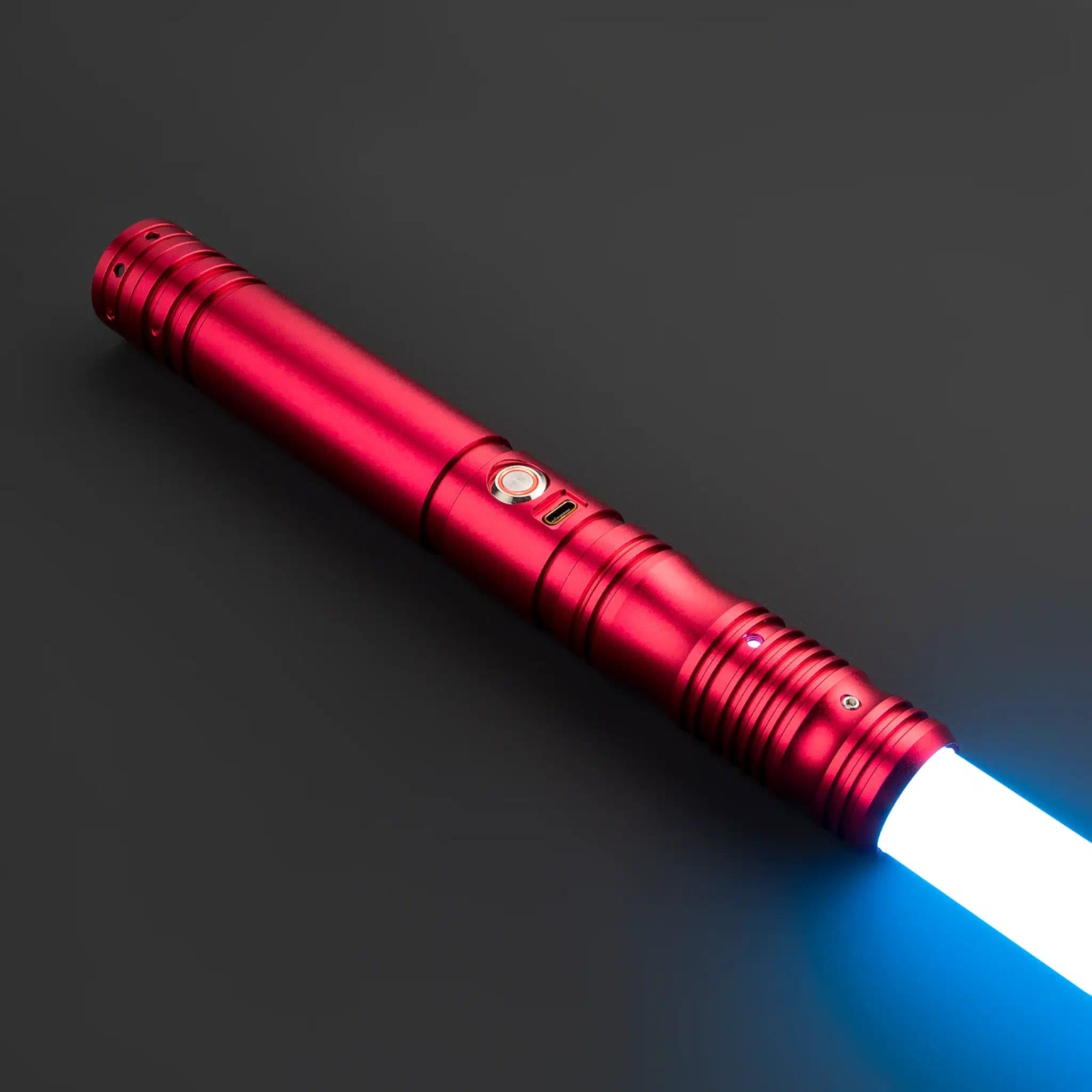 Star Wars No.116 Baselit Red Combat Lightsaber RGB Replica