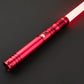 Star Wars No. 116 Baselit Red Combat Lightsaber RGB Replica (No 1 Base)