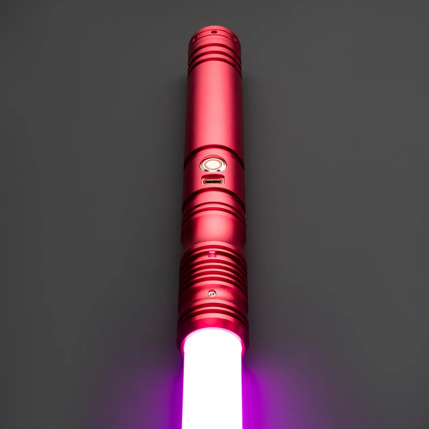 Star Wars No. 116 Baselit Red Combat Lightsaber RGB Replica (No 1 Base)