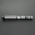 Star Wars Combat Lightsaber Baselit Custom No.118 FX RGB Black & Silver Replica