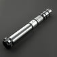 Star Wars Combat Lightsaber Baselit Custom No.118 FX RGB Black & Silver Replica (No 8 Base)