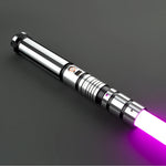 Star Wars Combat Lightsaber Baselit Custom No.118 FX RGB Black & Silver Replica