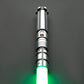 Star Wars Combat Lightsaber Baselit Custom No.118 FX RGB Black & Silver Replica (No 8 Base)