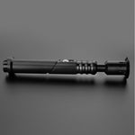 Star Wars No.132 Baselit Black Combat Lightsaber RGB Replica (No 24 Base)