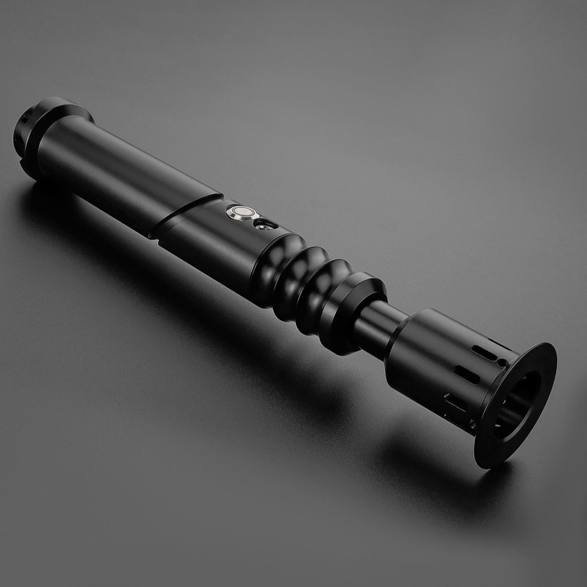 Star Wars No.132 Baselit Black Combat Lightsaber RGB Replica (No 24 Base)
