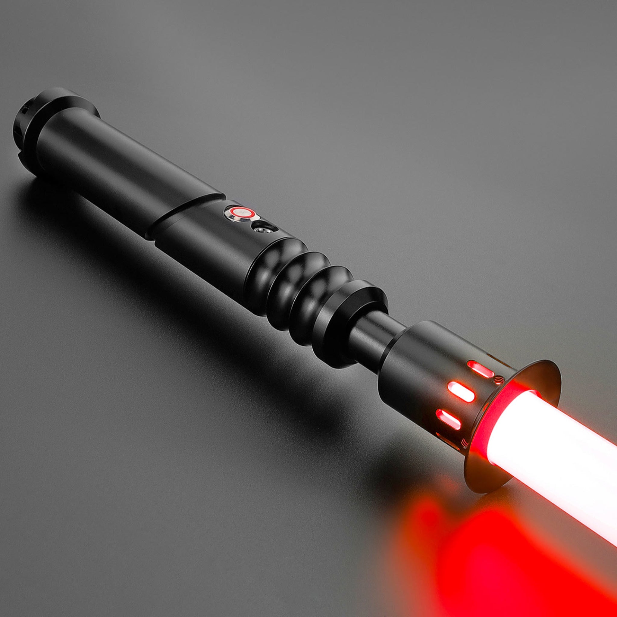 Star Wars No.132 Baselit Black Combat Lightsaber RGB Replica