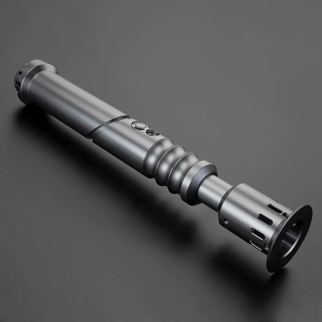 Star Wars No.132 Baselit Grey Combat Lightsaber RGB Replica