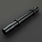 Star Wars No.133 Baselit Combat Lightsaber RGB Black Replica (No 27 Base)