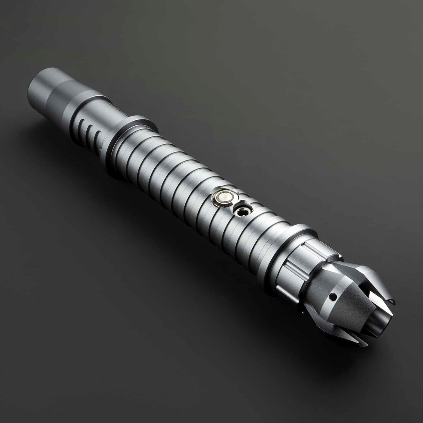 Star Wars Combat Lightsaber Baselit Custom No.133 FX RGB Grey Replica (No 27 Base)