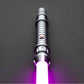 Star Wars Combat Lightsaber Baselit Custom No.133 FX RGB Grey Replica (No 27 Base)