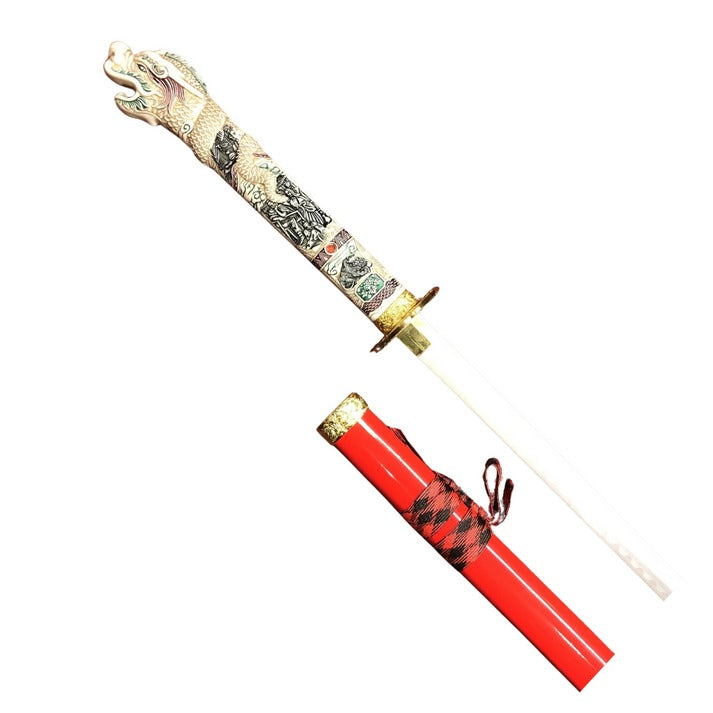 Highlander Connor Macleod Style Straight Blade Metal Katana Sword