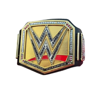 WWE Undisputed World Heavyweight Championship Wrestling Replica Belt 6MM Diecast Plate