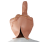 Middle Finger Latex Mask