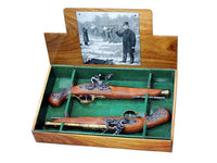 2 Dueling Flintlock Pistols Denix Replica Gun G2 - 1196/L - NEXTLEVELUK