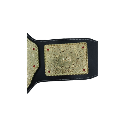 WWE Big Gold Heavyweight Championship Replica Title Wrestling Belt Undertaker 6MM Diecast Plate