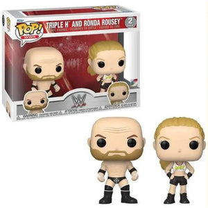 WWE Triple H & Ronda Rousey 2 Pack Funko Pop! Vinyl Figures
