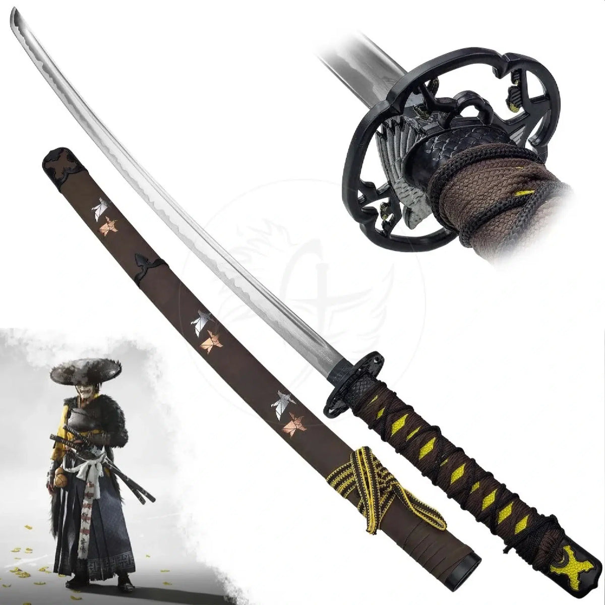 Ghost Of Yotei Hawk's Talon Metal Katana