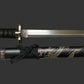 Dragon Black 440 Steel Samurai Sword Katana Set of 3