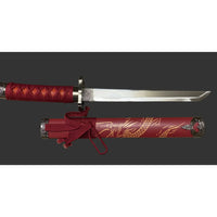 Dragon Red 440 Steel Samurai Sword Katana Set of 3