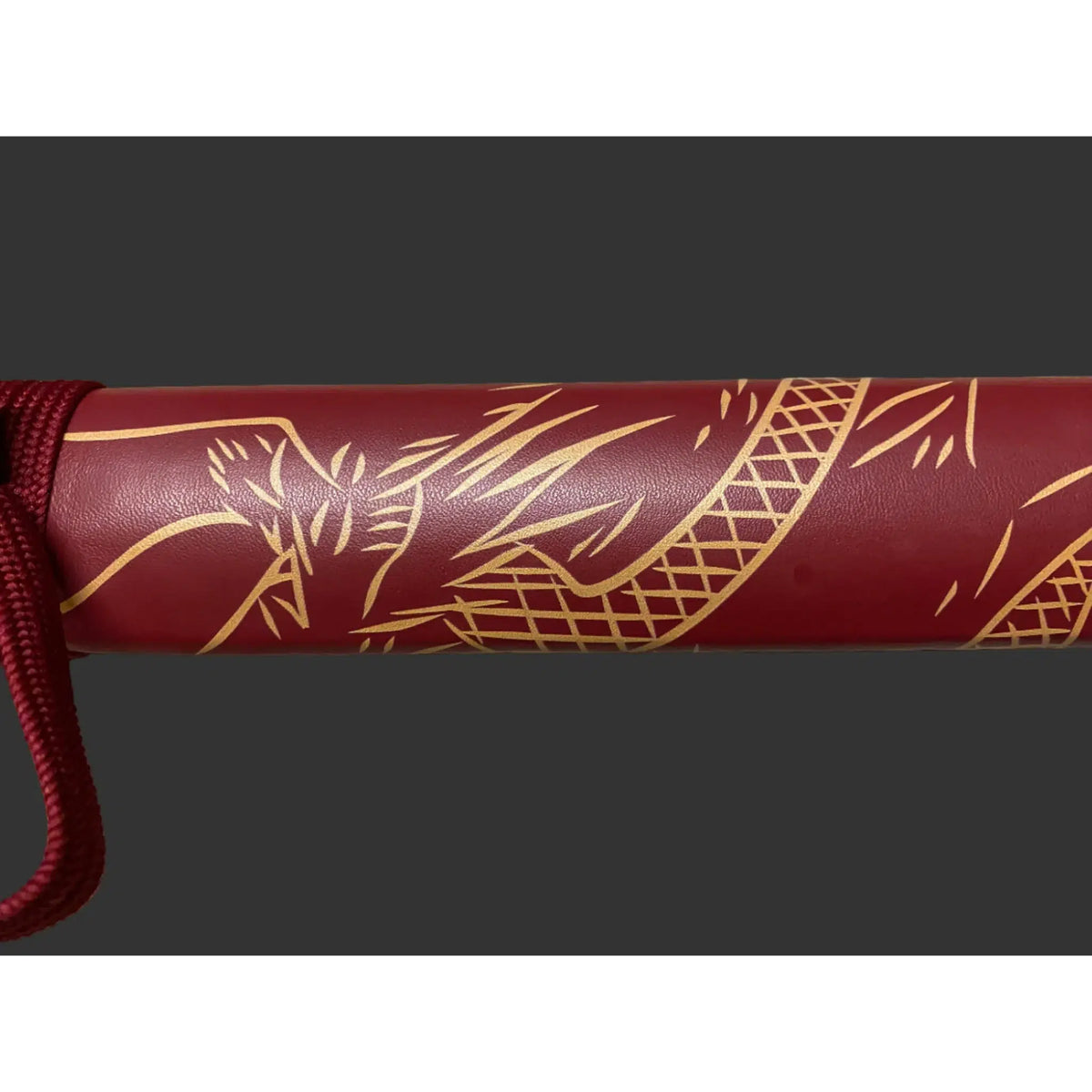 Dragon Red 440 Steel Samurai Sword Katana Set of 3
