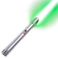 Star Wars No. C025 Silver Baselit Combat Lightsaber RGB Replica (No 108 Base)