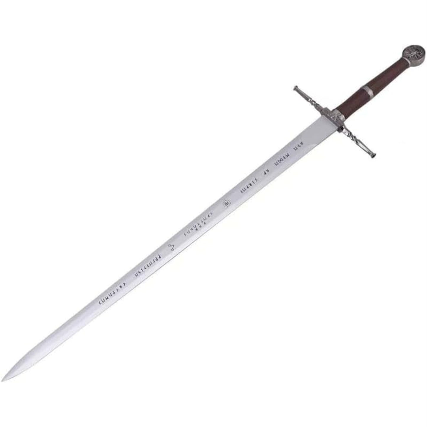 The Witcher 3 Wild Hunt Geralt of Rivia with Wolf Pommel Wooden Cosplay Replica Sword