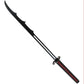 Bleach Ichigo Tensa Zangetsu Round Wooden Sword No Sheath Cosplay Replica
